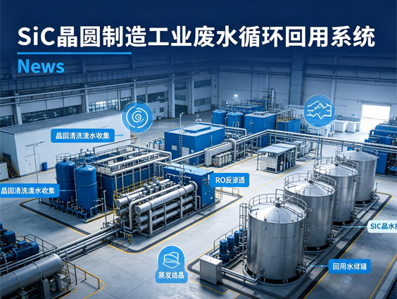 SiC晶圆制造工业废水循环回用系统
