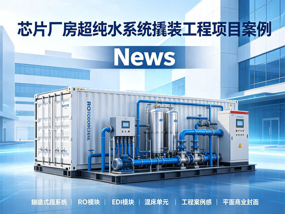 芯片厂房超纯水系统搭建工程项目案例