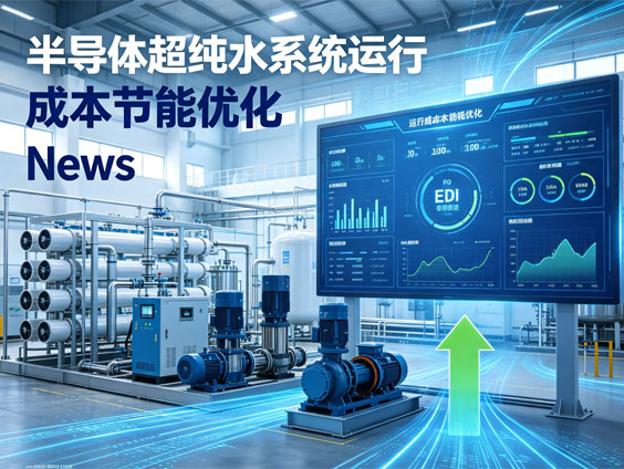 半导体超纯水系统运行成本节能优化