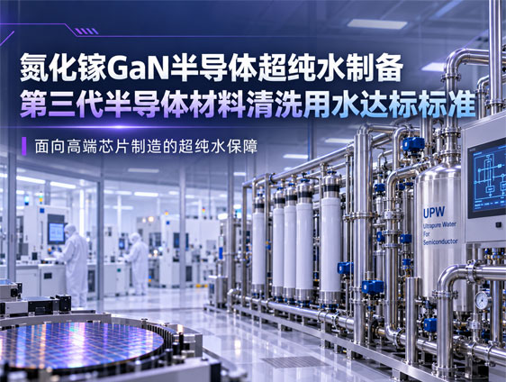 氮化镓GaN半导体超纯水制备：第三代半导体材料清洗用水质标准