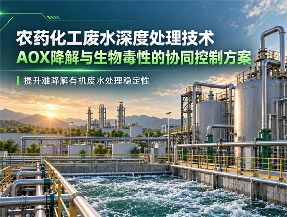 农药化工废水深度处理技术：AOX降解与生物毒性的协同控制方案