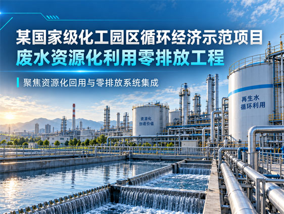 某国家级化工园区循环经济示范项目：废水资源化利用零排放工程